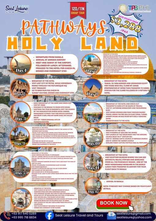 Holy Land Tour Package