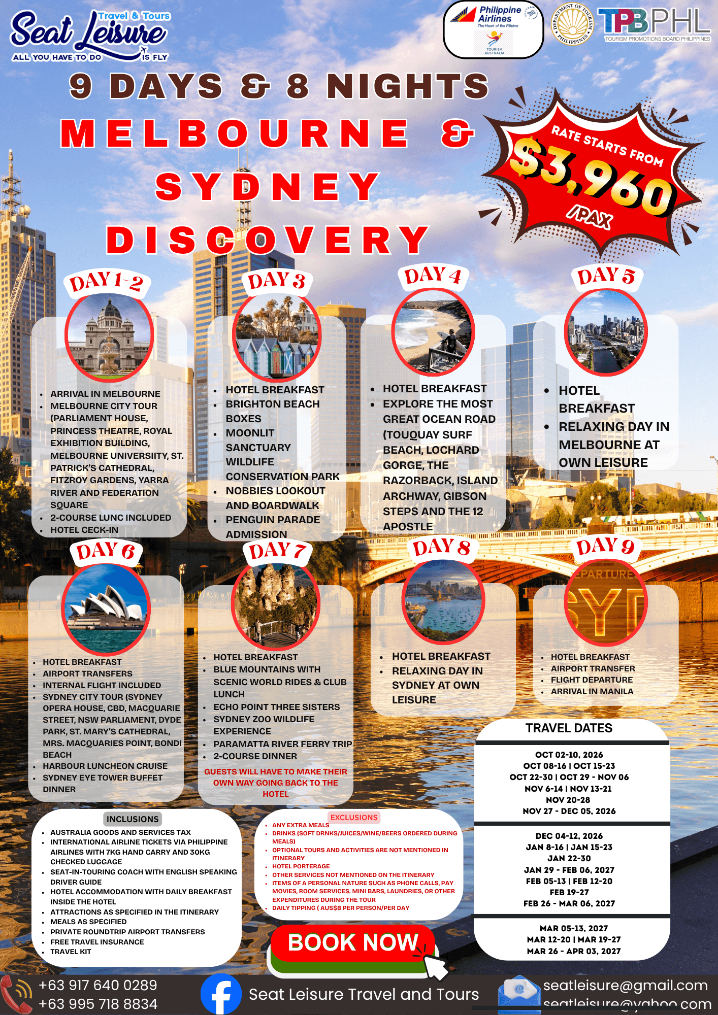 Melbourne and Sydney Tour Package