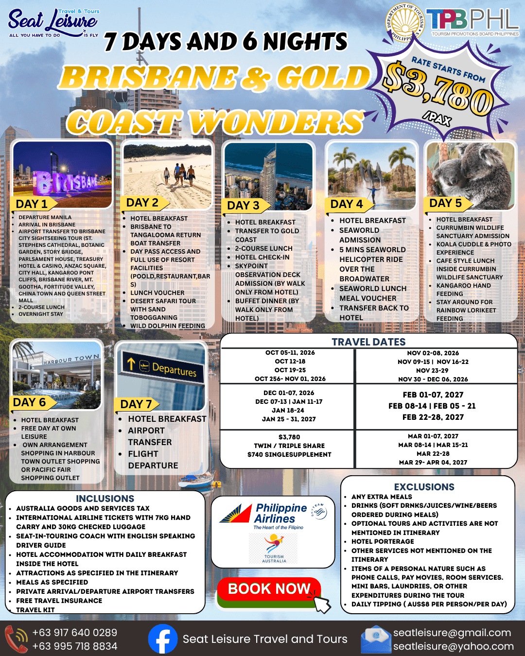 Brisbane Tour Package